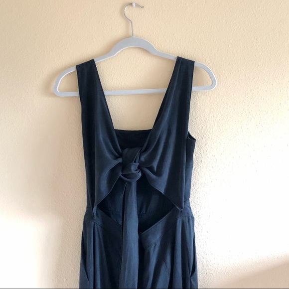 Vetta Capsule Apron Jumpsuit in Washed Black - Picture 4 of 16